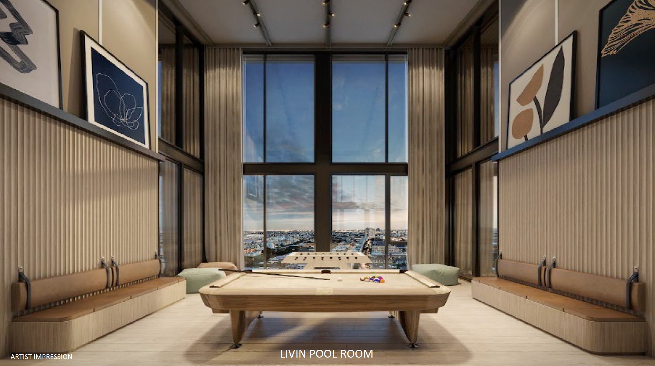 Livin Ramkhamhaeng – Pool Room