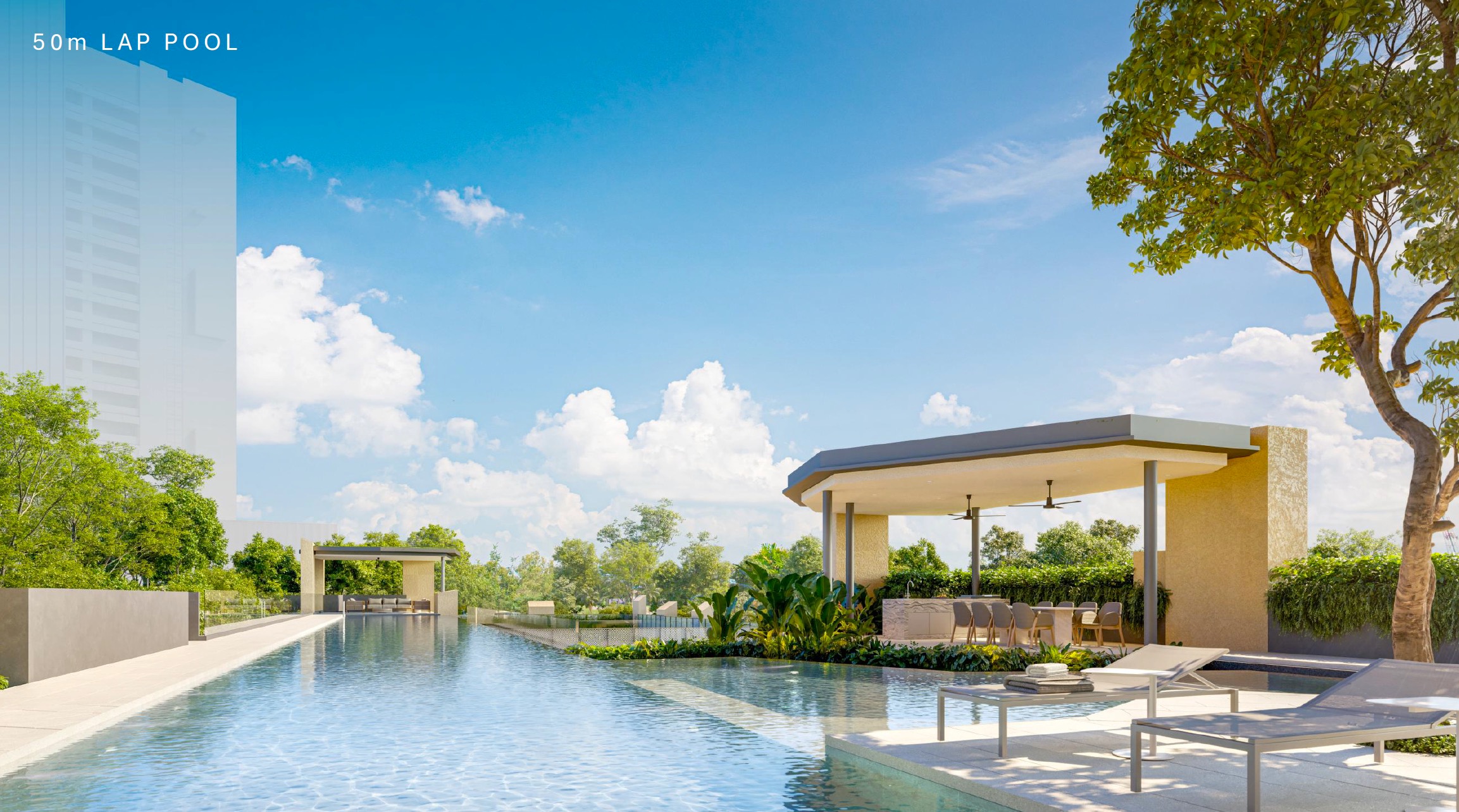 Serra Residences Lap Pool