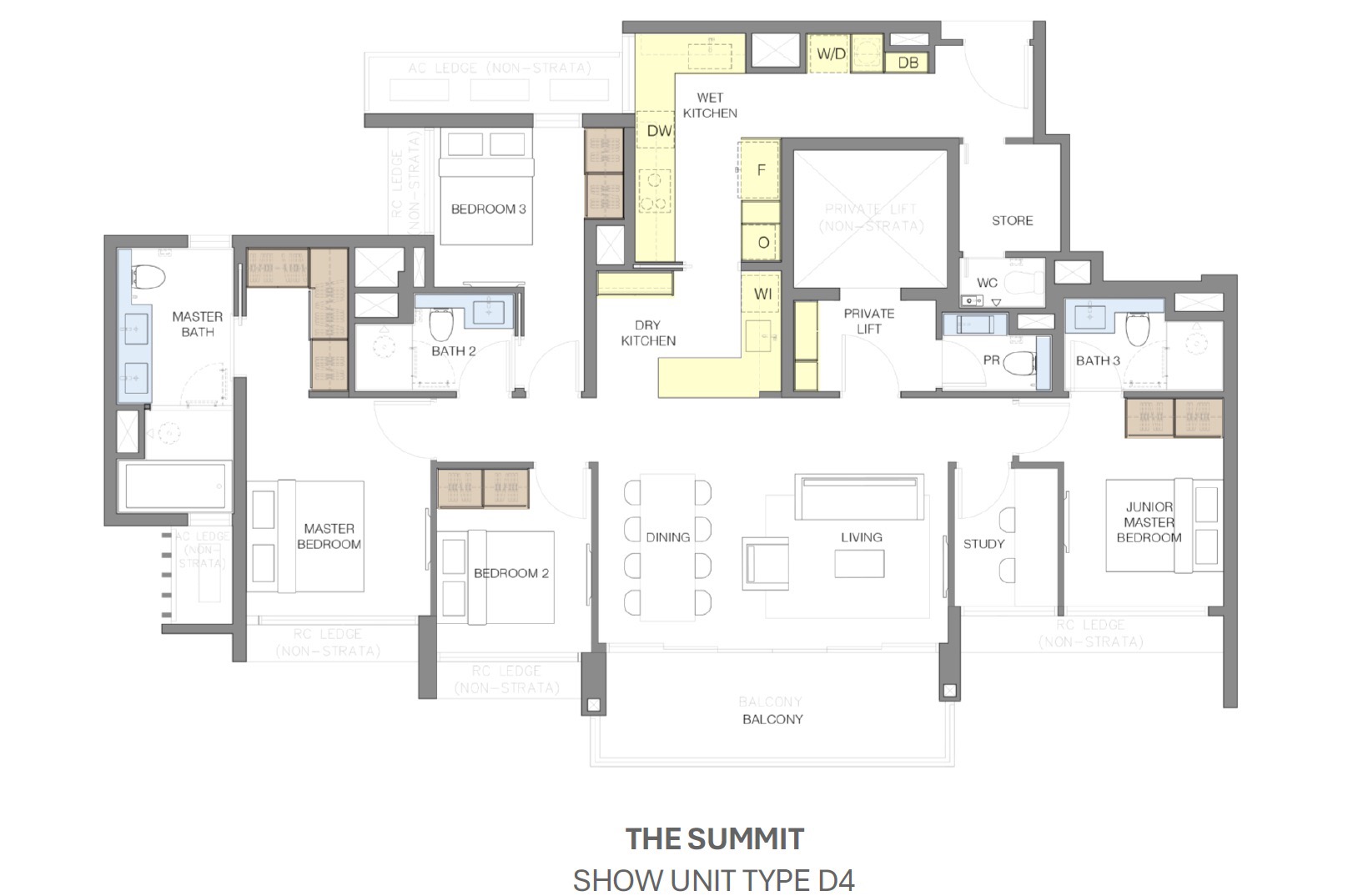 Serra Residences Showunit D4