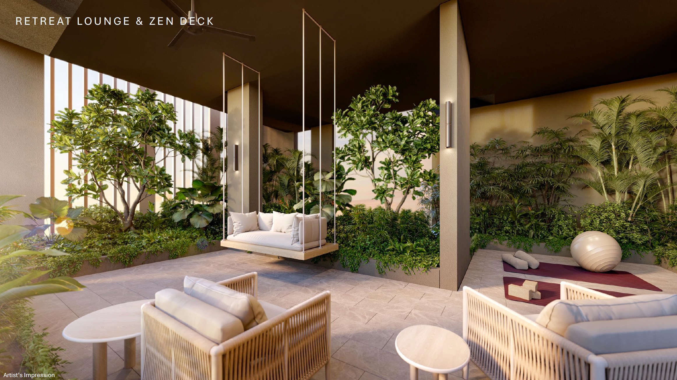 Serra Residences Zen Deck