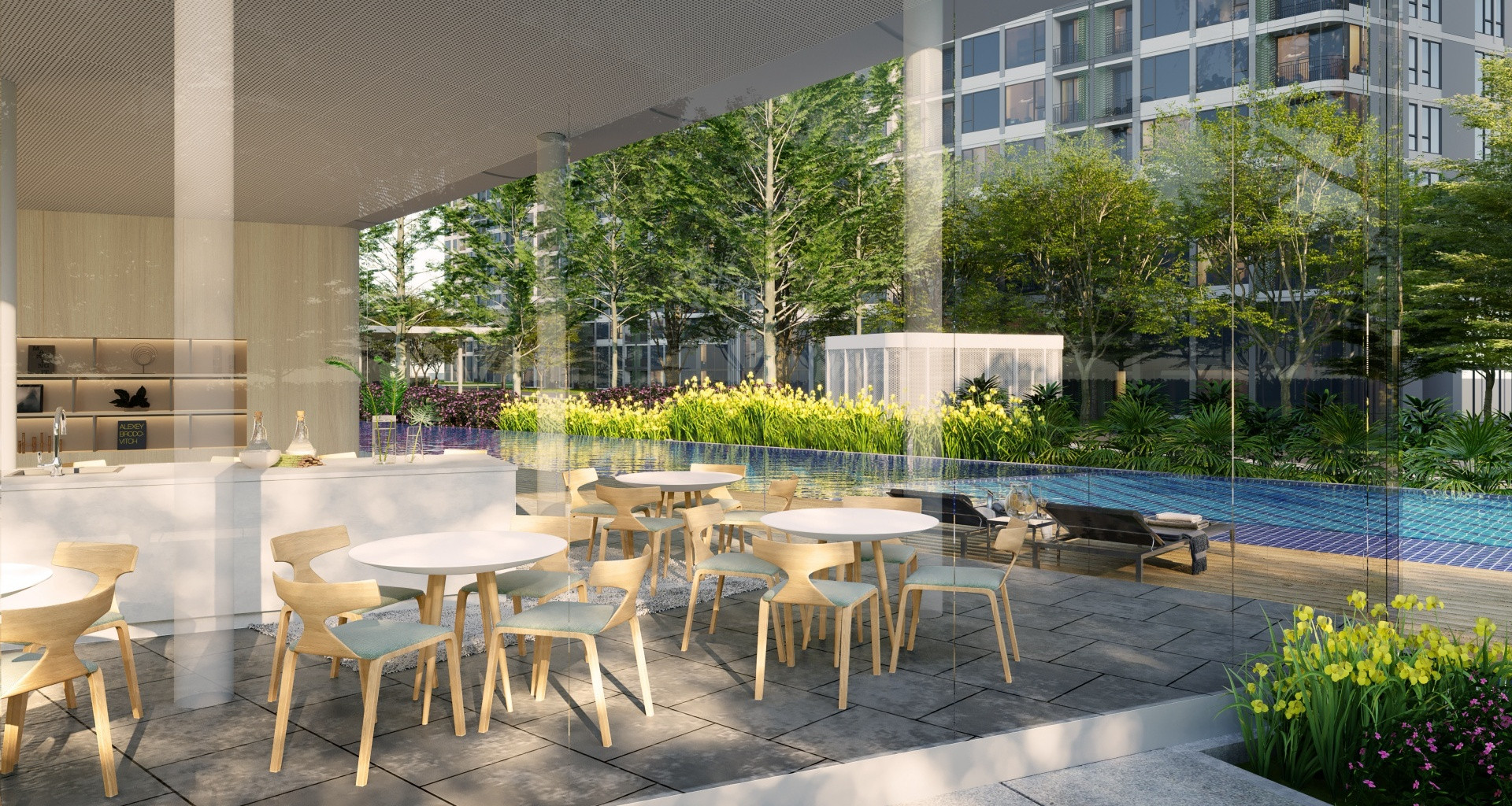 Skyrise Ave Sukhumvit 64 – Pool Bar
