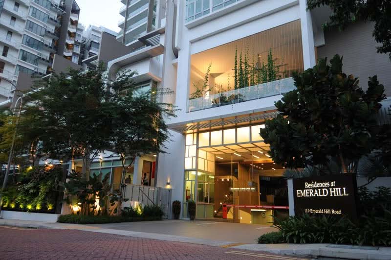 Residences At Emerald Hill – Entrance