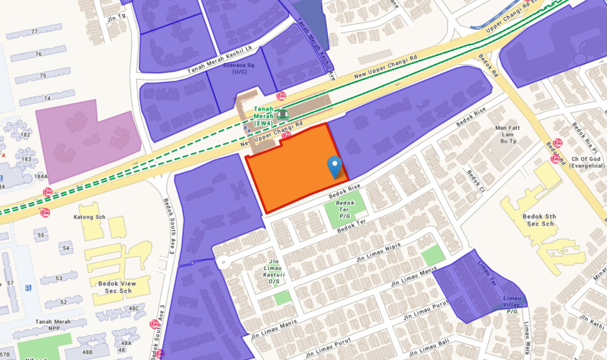 Bedok Rise Residences – Location Map