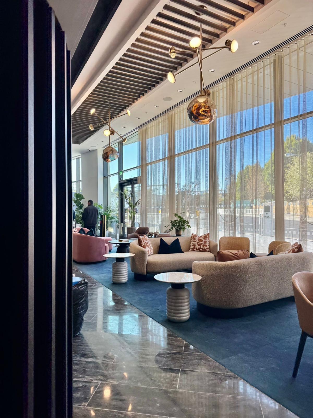Camden Goods Yard lounge interior