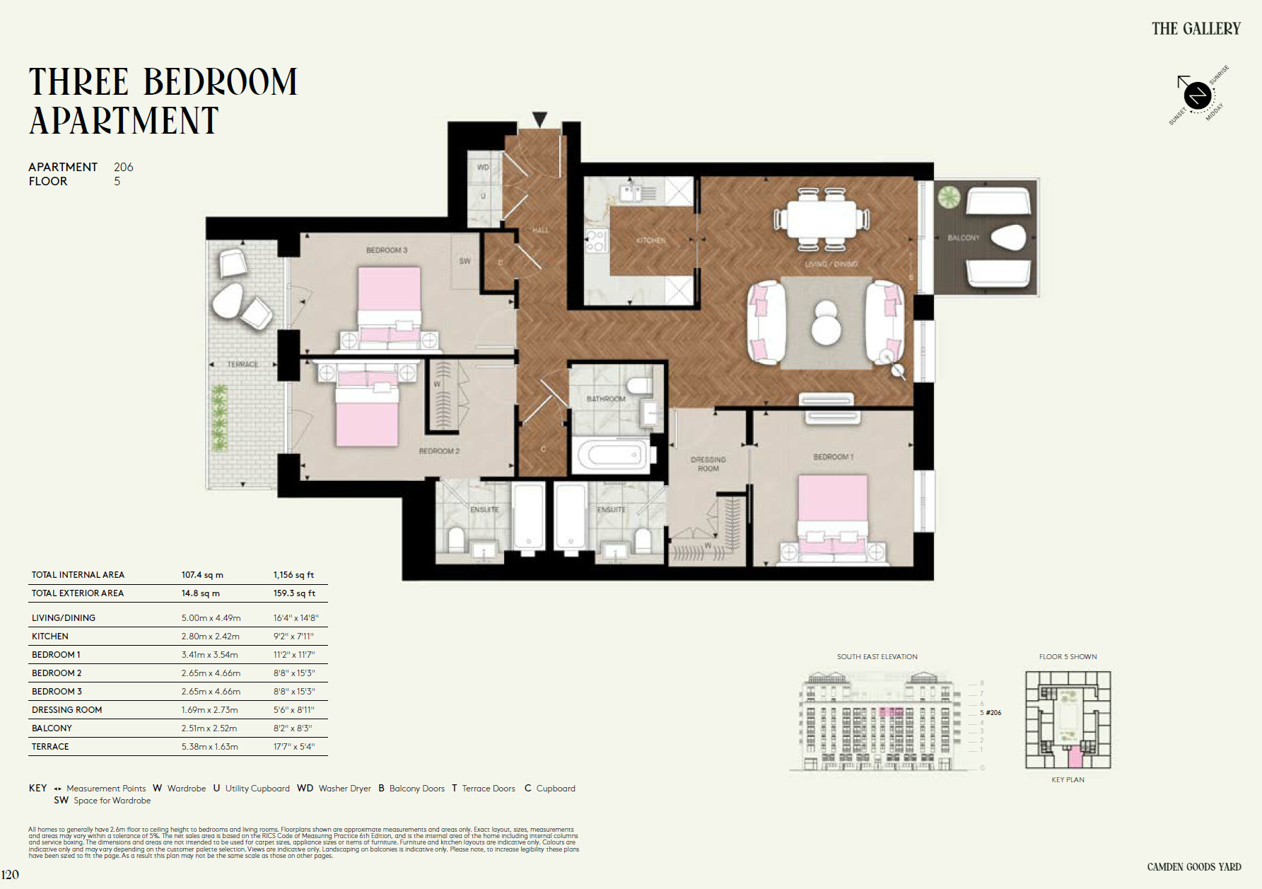 Three Bedroom TG3BA4 Floor Plan