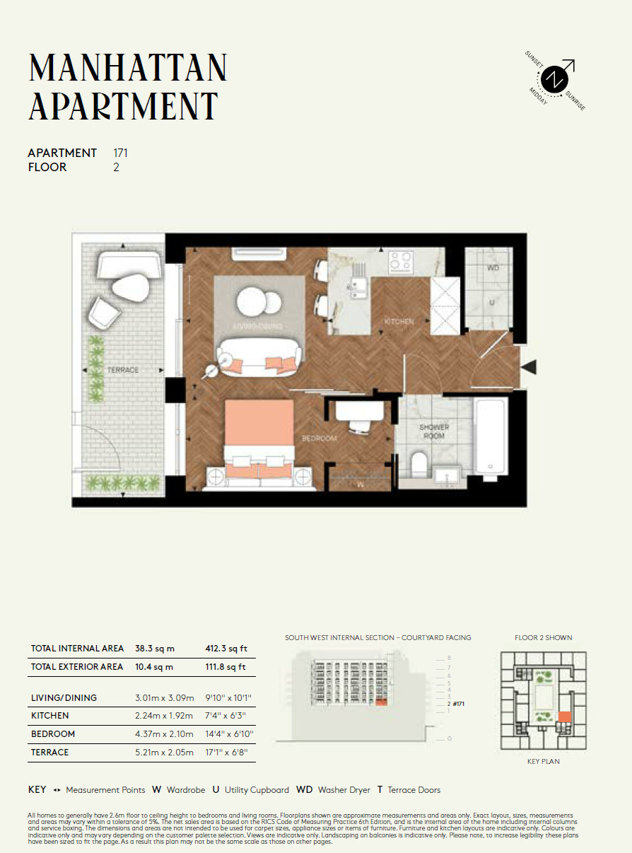Manhattan TGMA1 Floor Plan