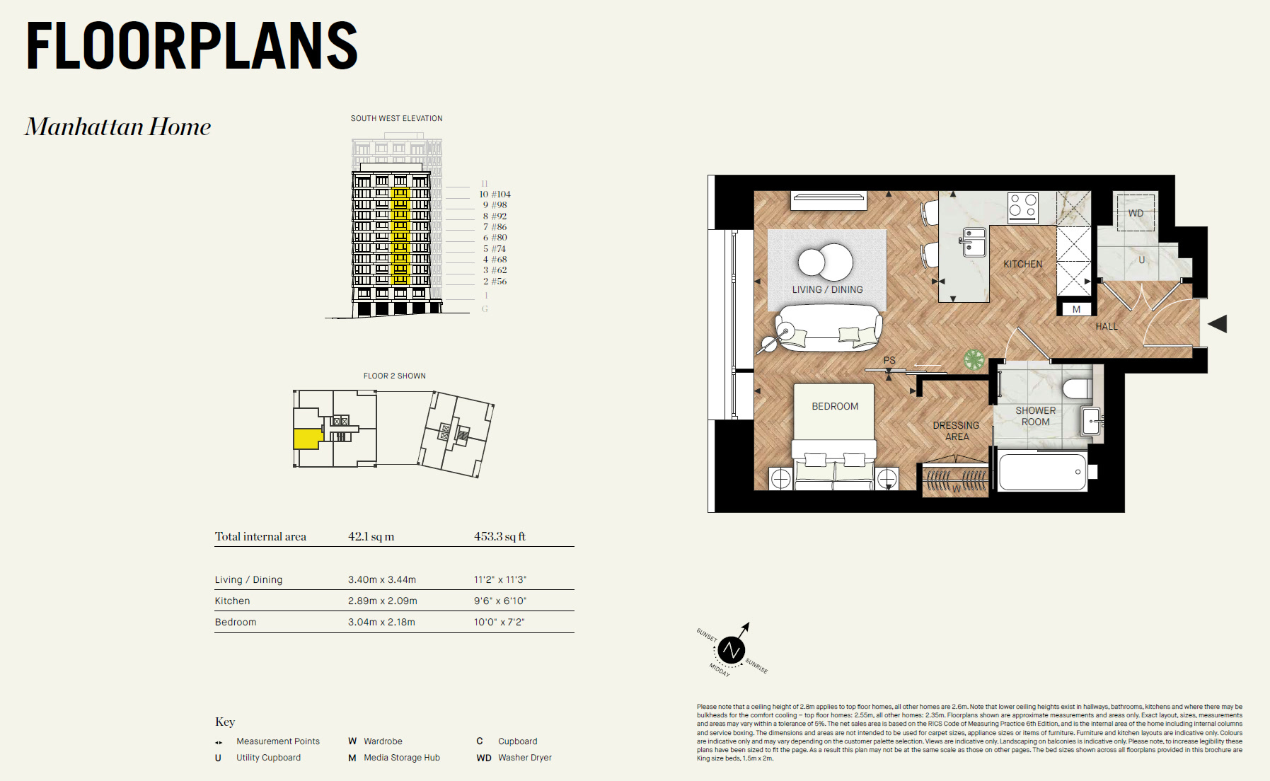 Manhattan TRMA1 Floor Plan