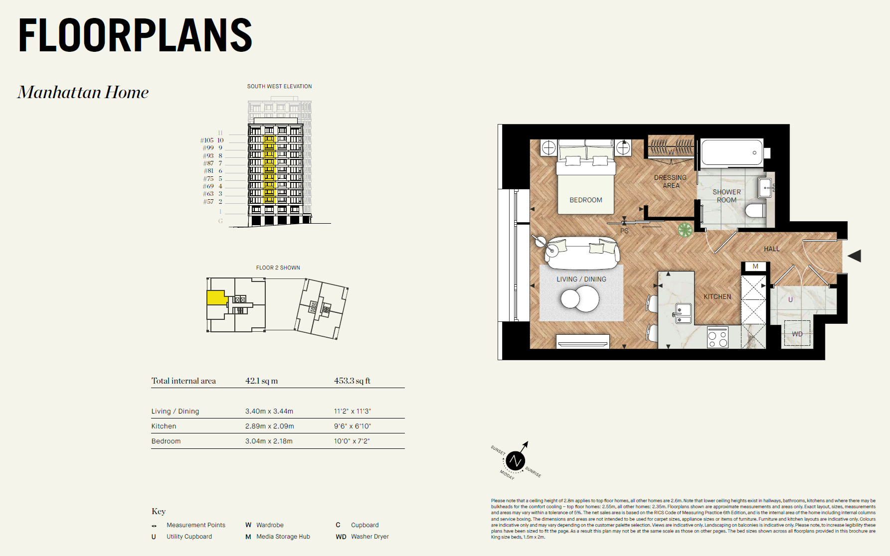 Manhattan TRMA2 Floor Plan