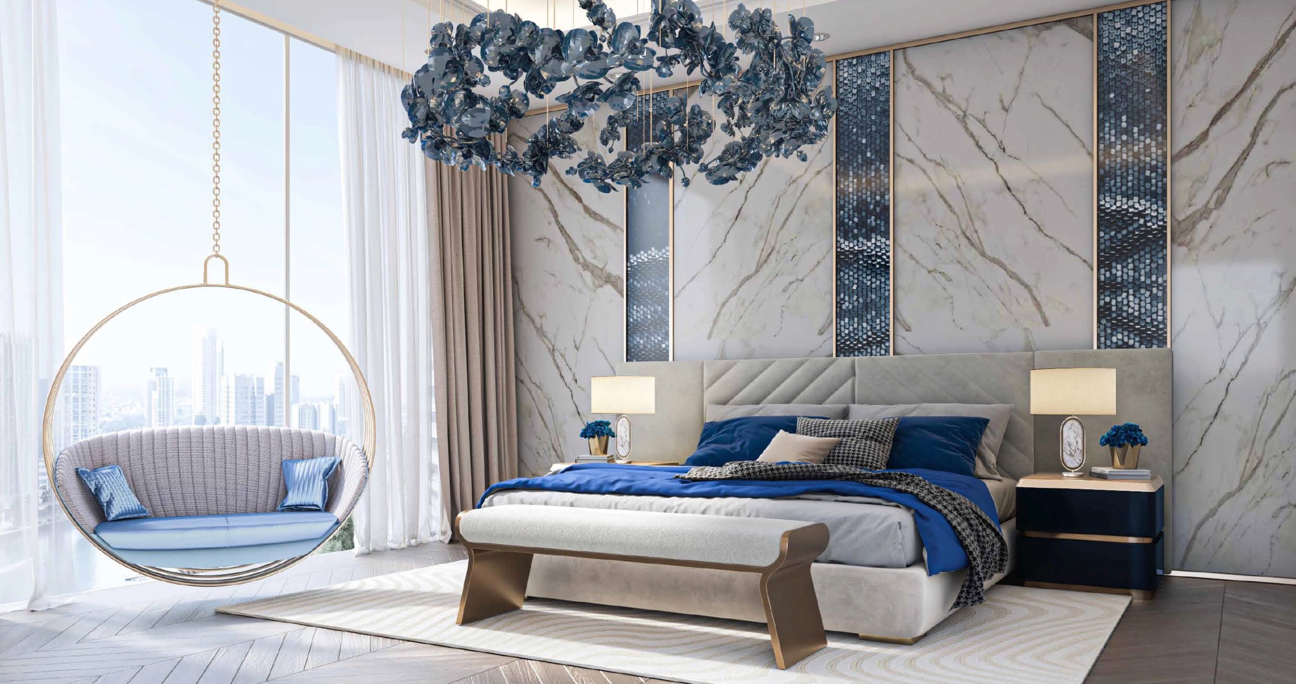 Canal Height Dubai – Bedroom