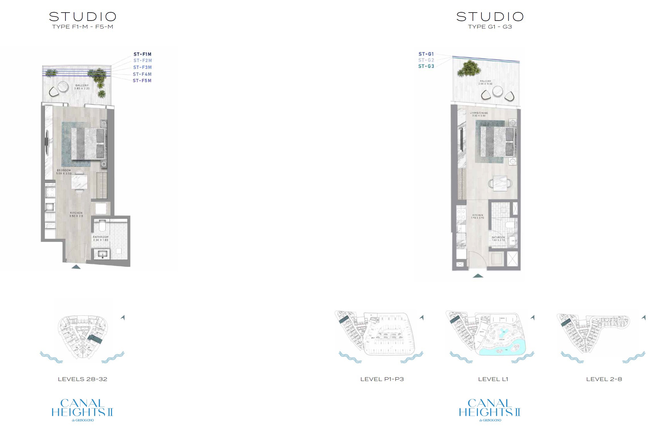 Canal Height Dubai – Studio 1b