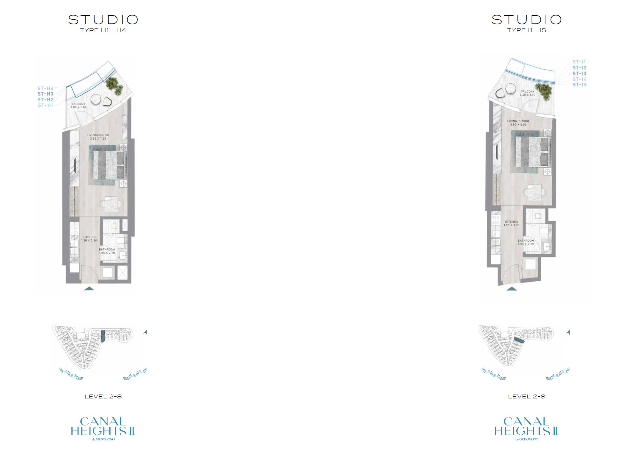 Canal Height Dubai – Studio 1c