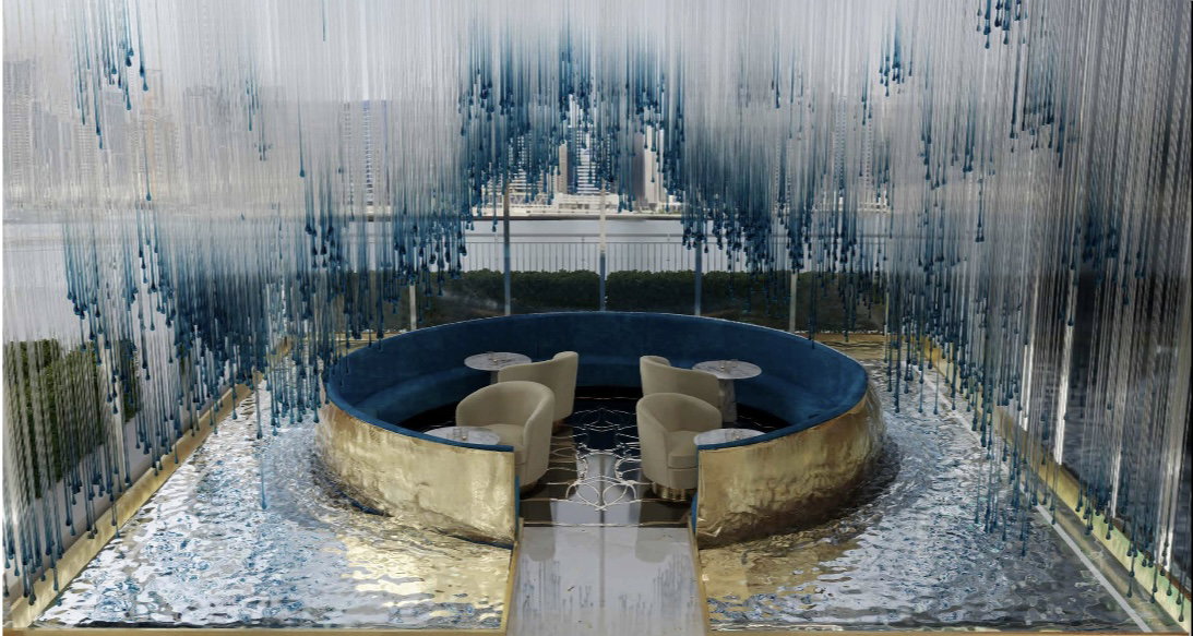 Canal Heights II Luxury Lounge Area
