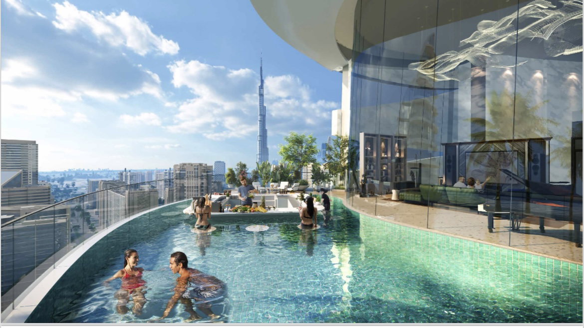 Canal Heights II rooftop infinity pool