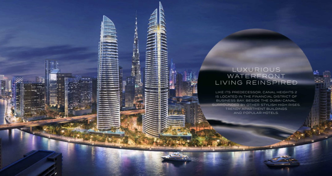 Canal Heights II luxury waterfront skyline