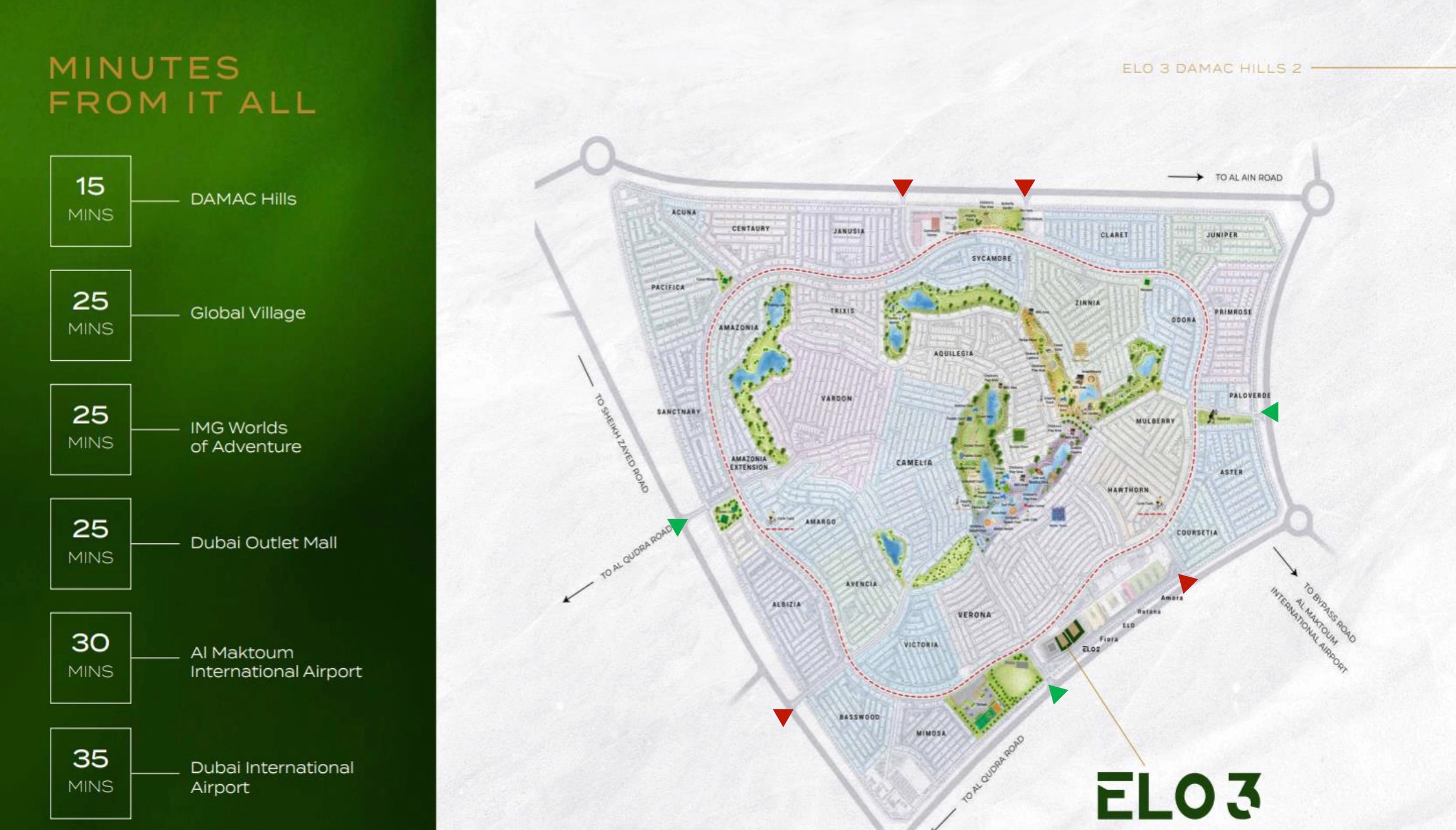 ELO 3 Damac – Damac Hill Master Plan