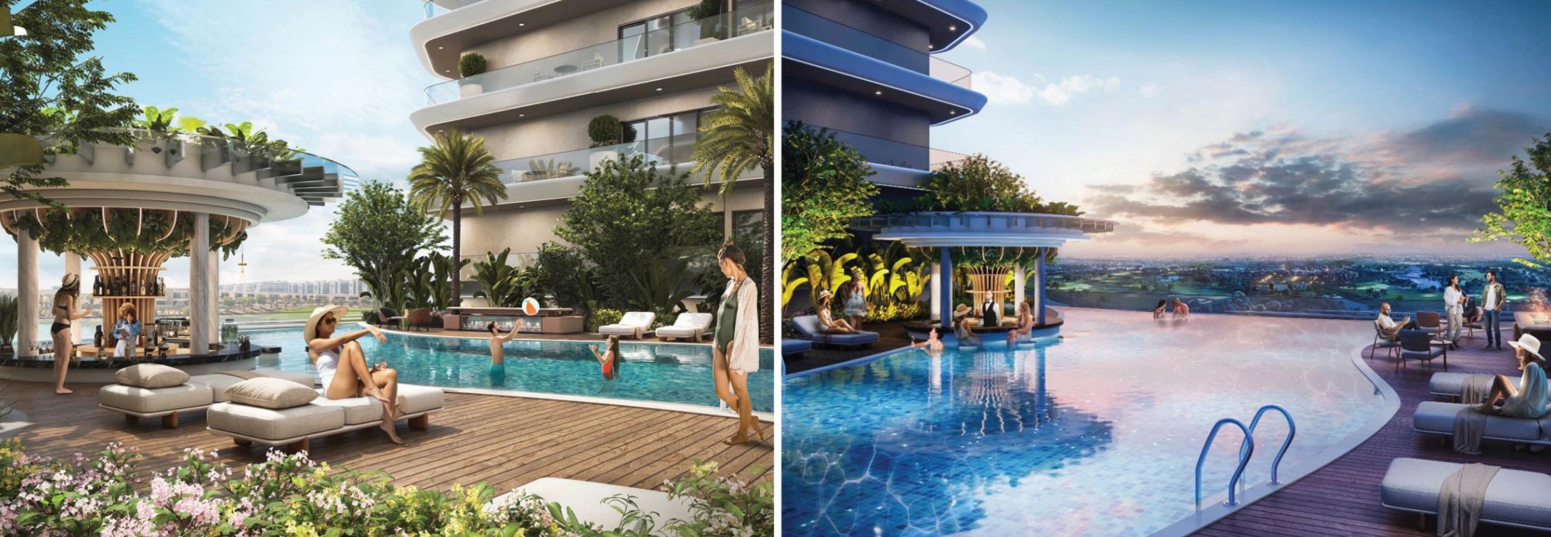ELO 3 Damac – Swim Up Bar