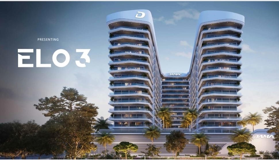 ELO 3 Damac Hill 2 exterior architectural rendering
