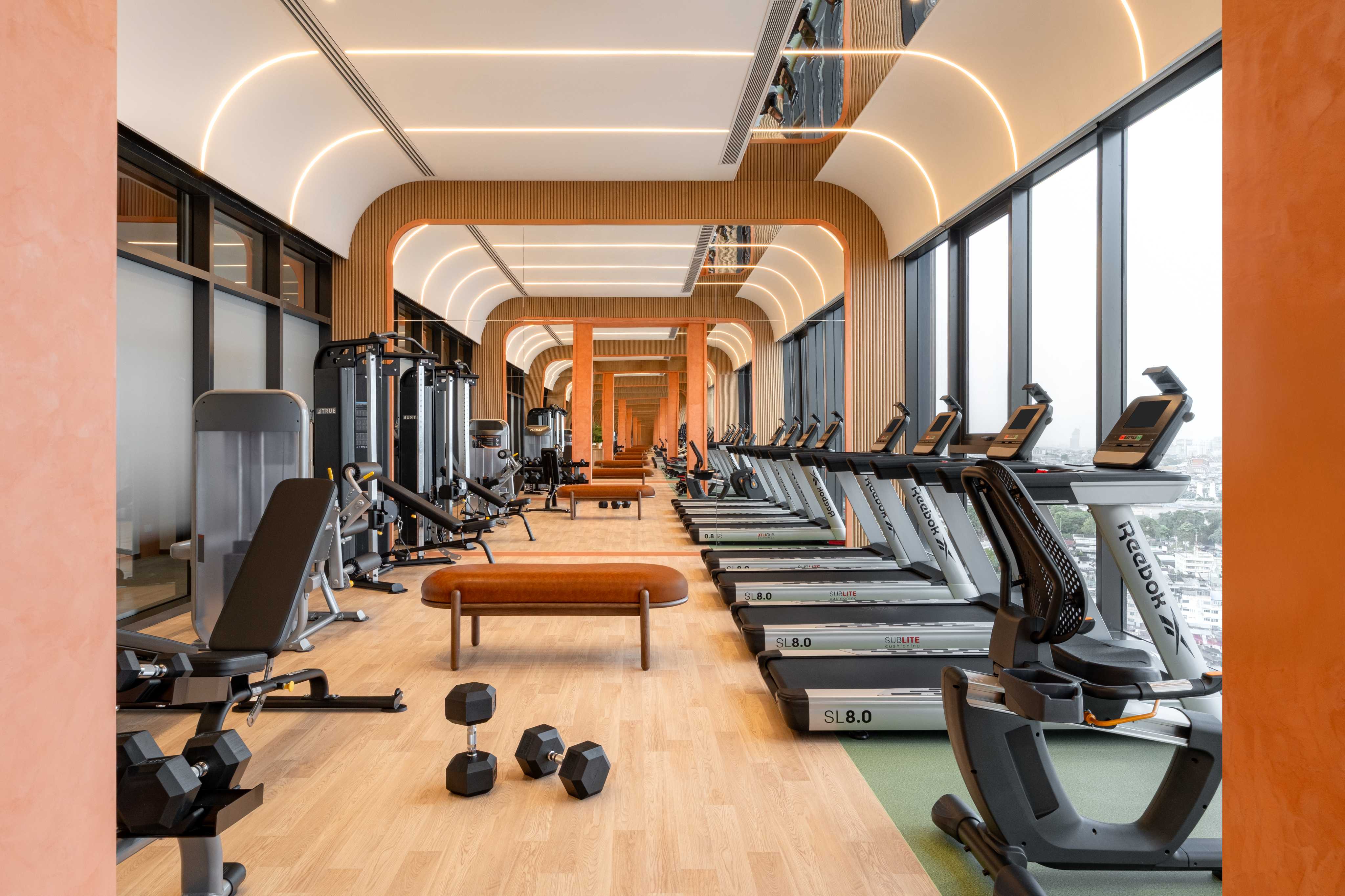 Gym interior