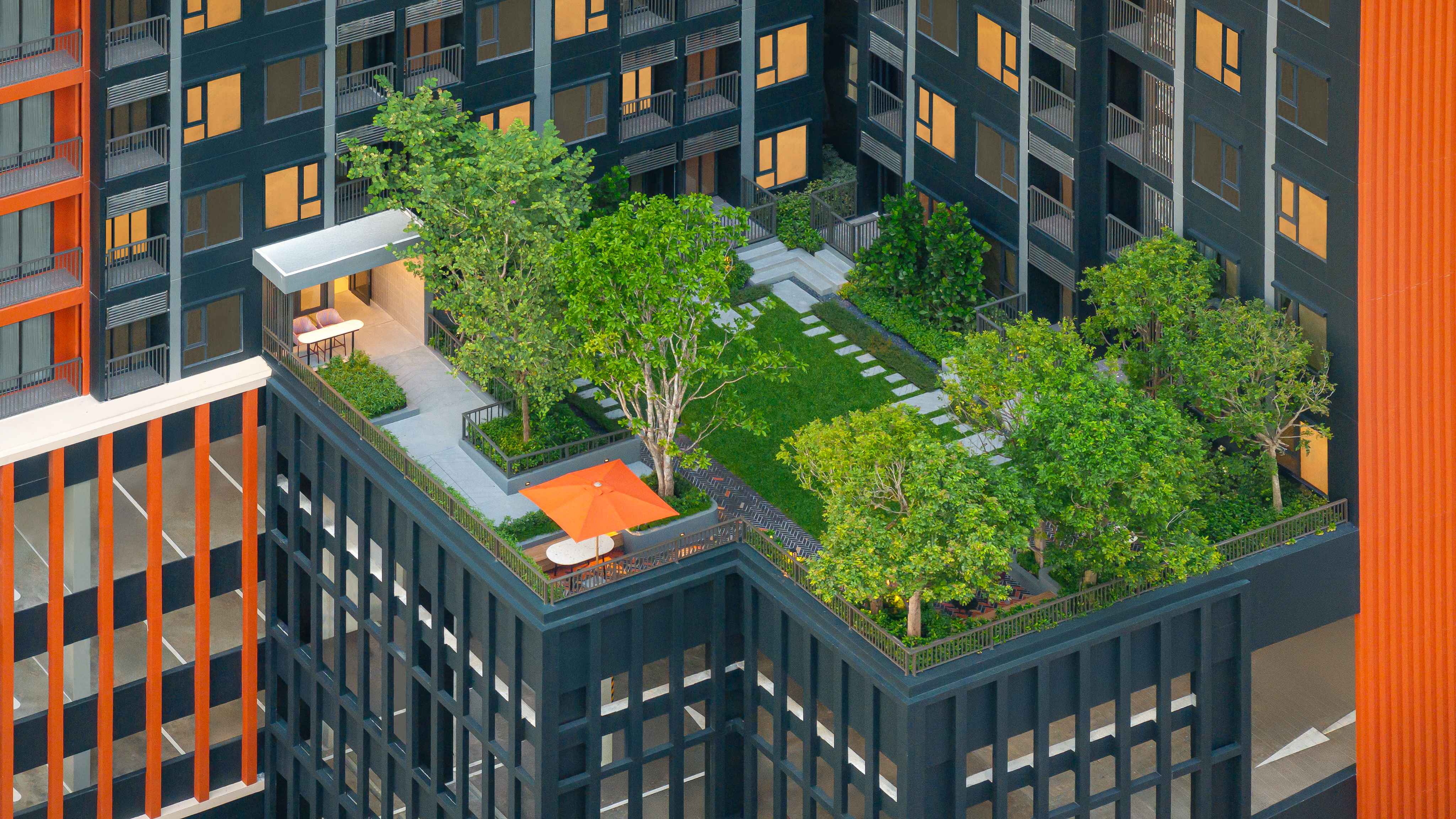Rooftop garden