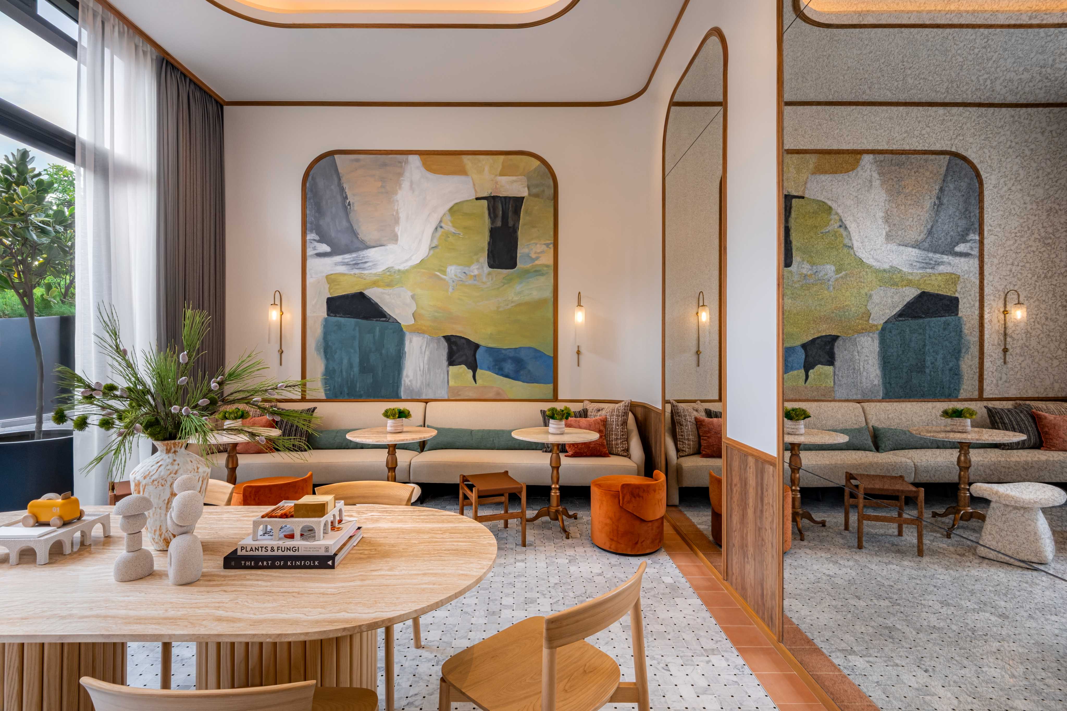 Lounge area