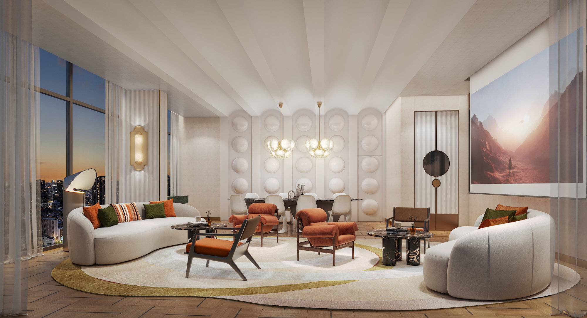Shush Ratchathewi private lounge interior