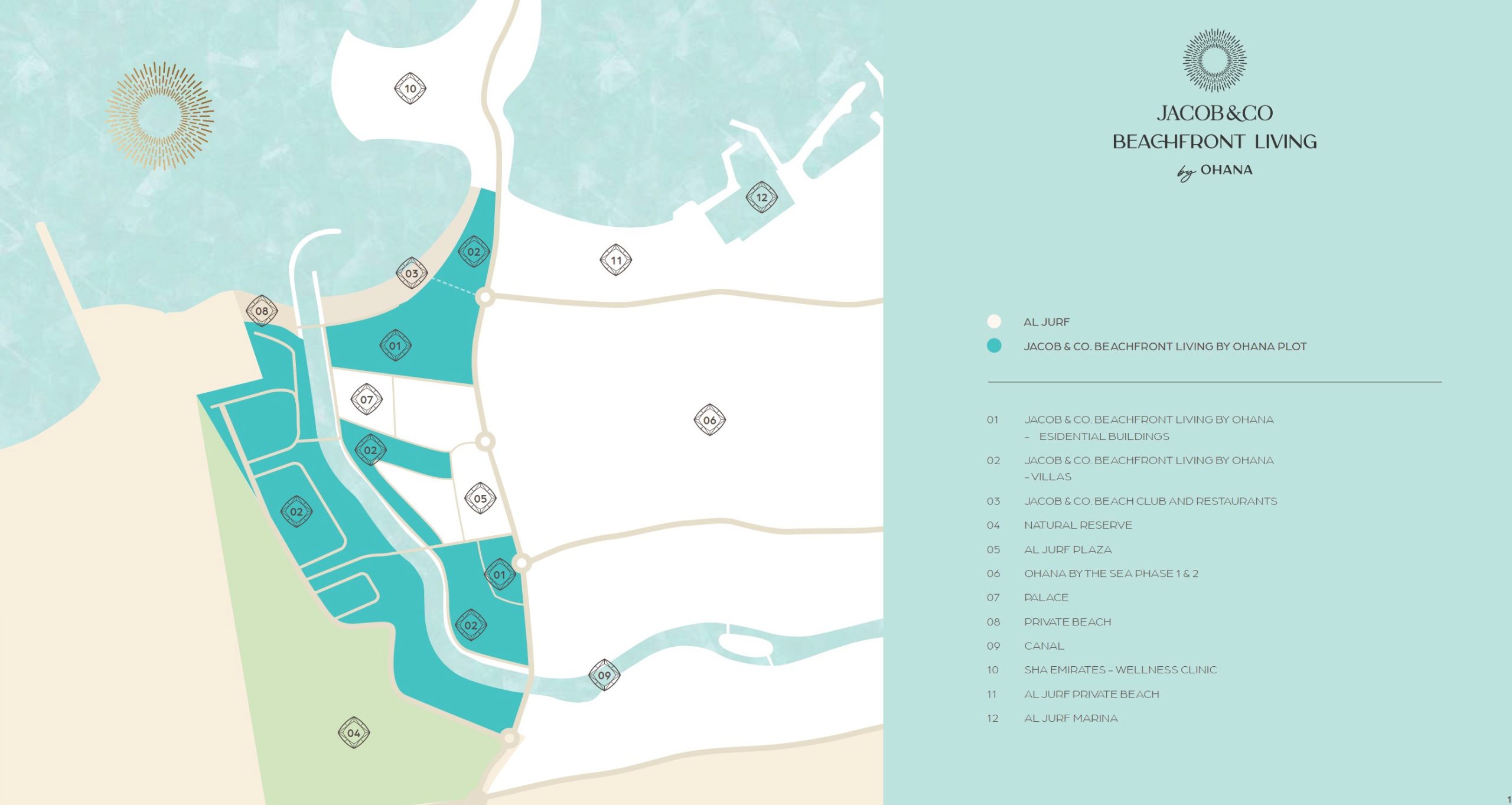 Jacob&Co Beachfront Location Map2