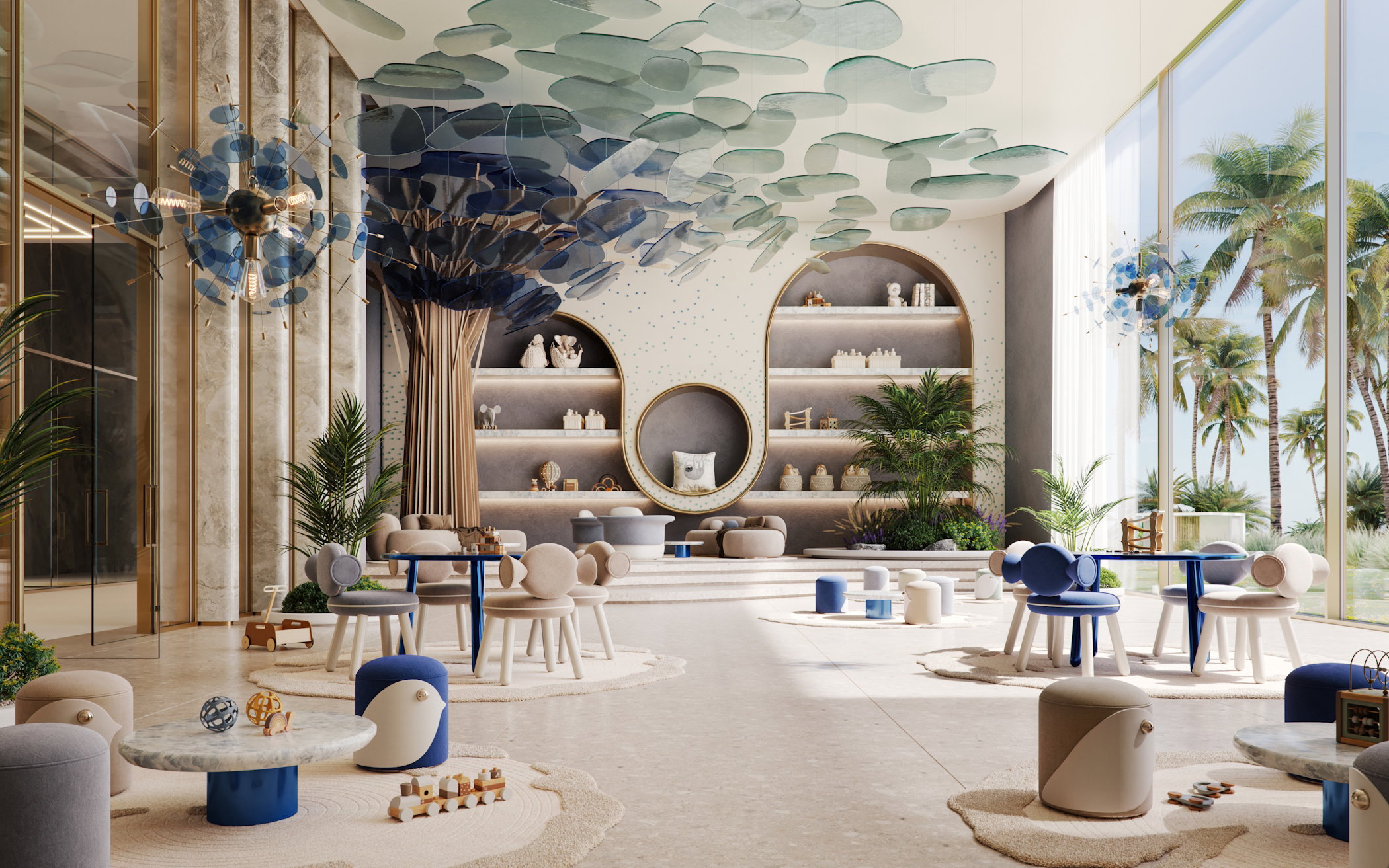 Jacob Co Beachfront Living By Ohana kids playground interior