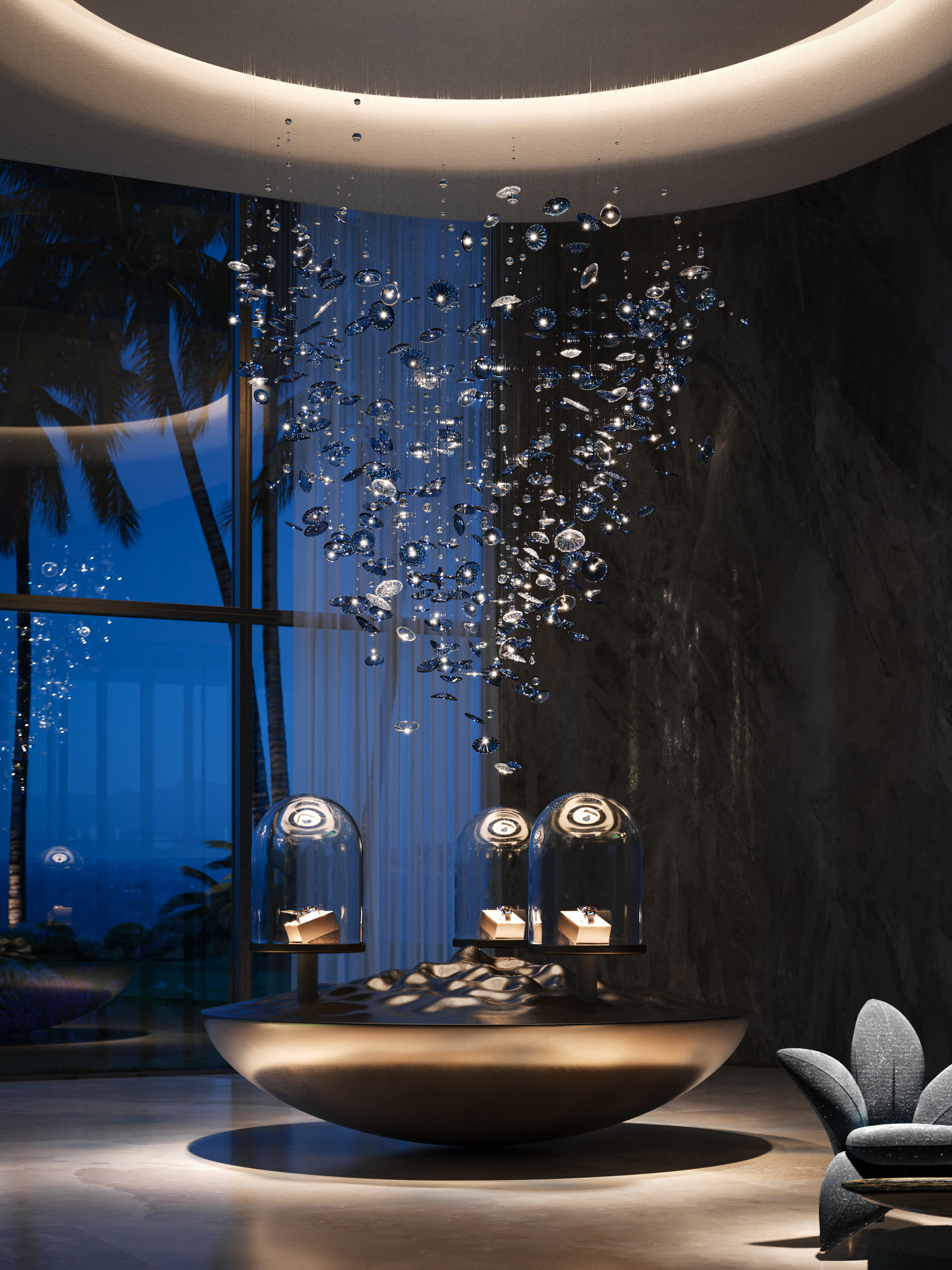 Jacob Co Beachfront Living By Ohana residents club jewelry display