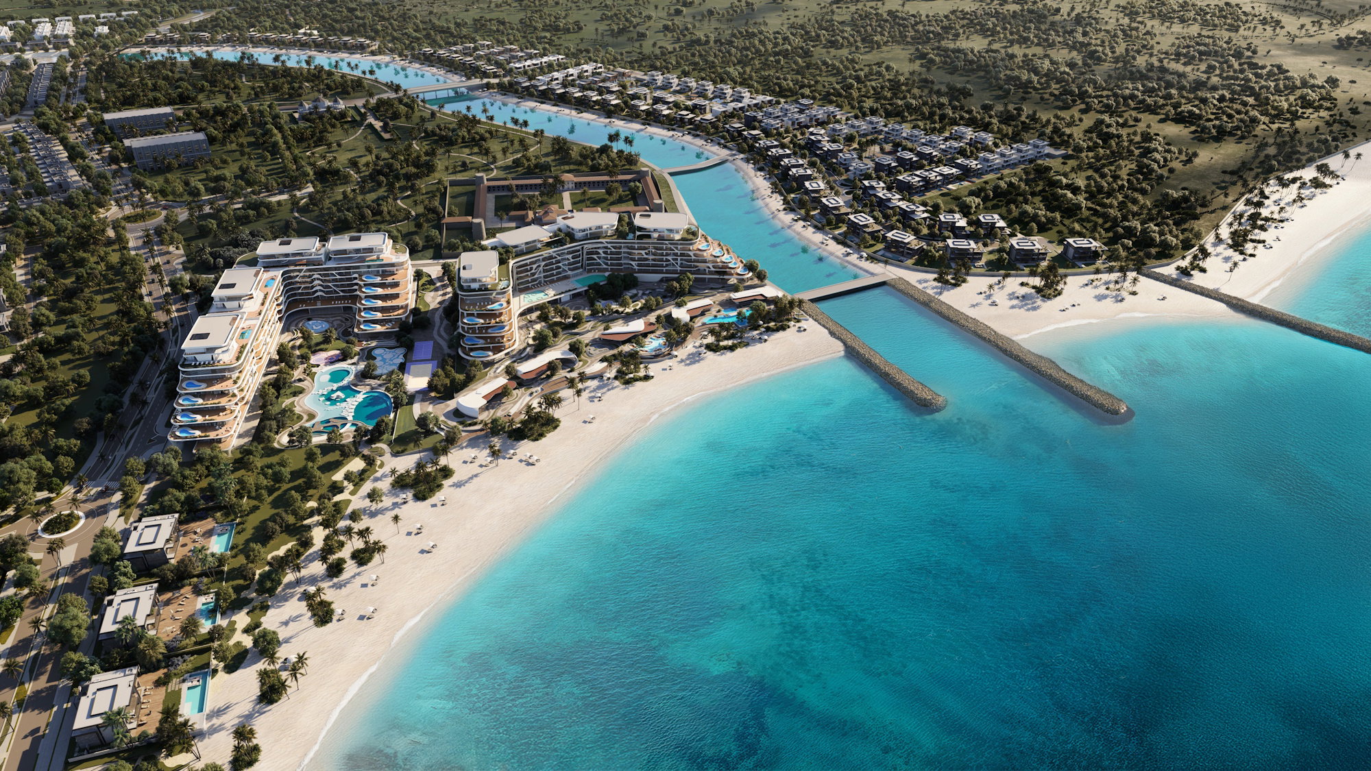 Jacob & Co. Beachfront Living by Ohana – Master Plan Full View