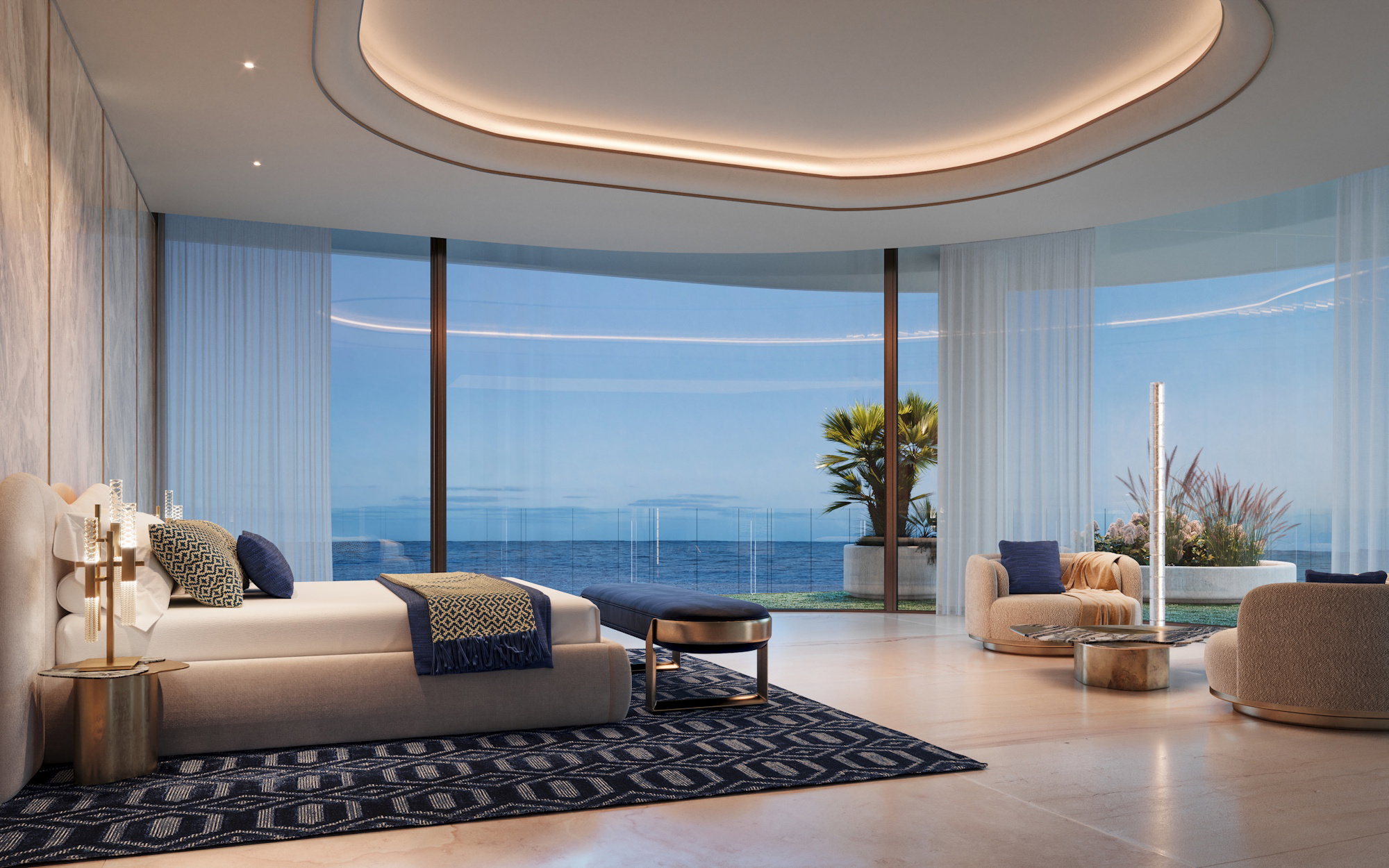 Jacob Co Beachfront Living By Ohana Master Bedroom