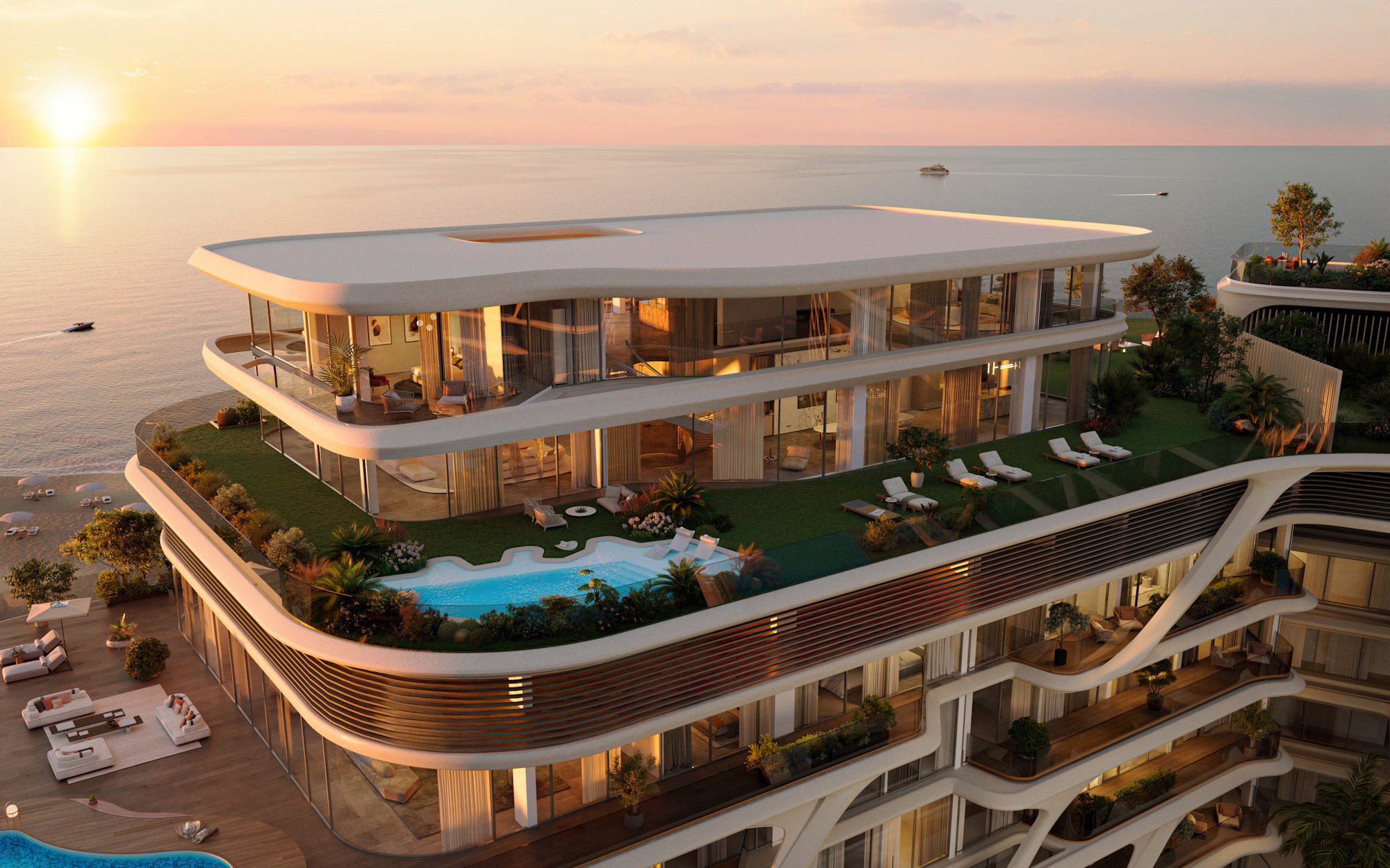 Jacob Co Beachfront Living By Ohana sky mansions exterior
