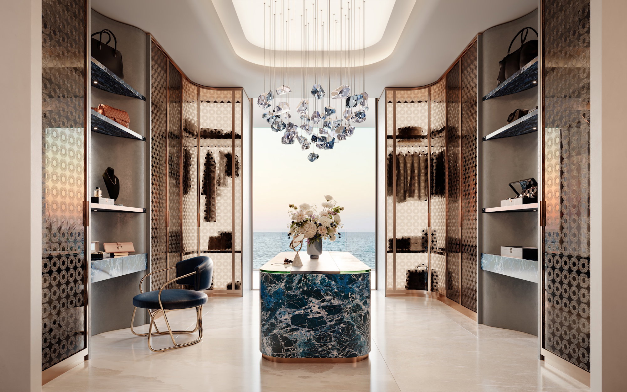 Jacob Co Beachfront Living By Ohana Luxury Walk in Closet