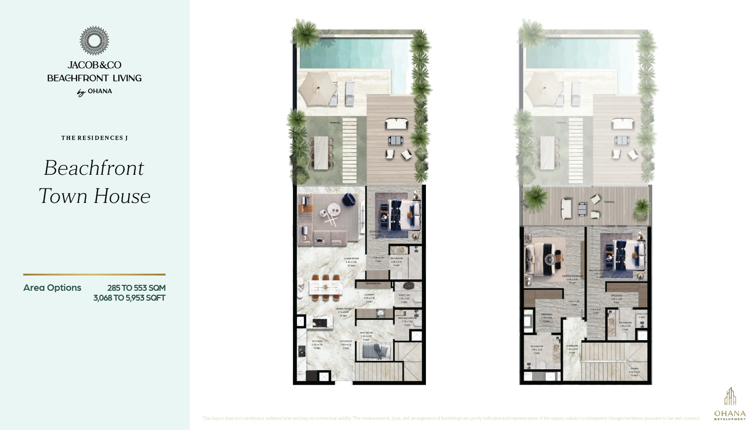 Beachfront TH Floor Plan