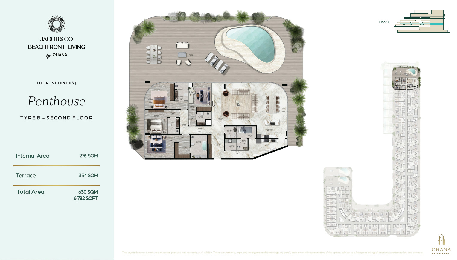 Penthouse Type JPB2 Floor Plan