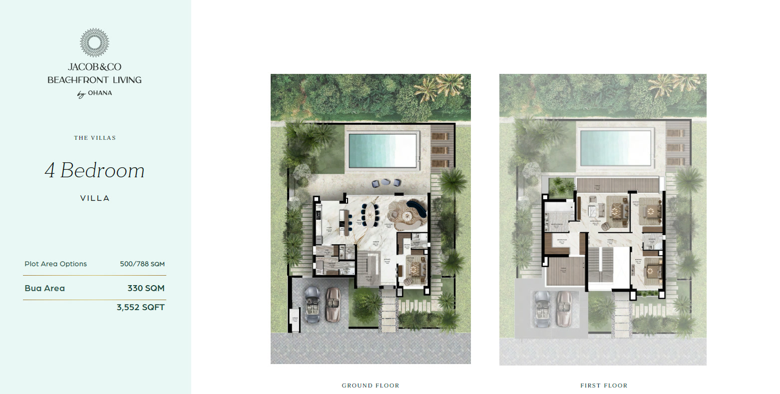 4BR Villa Floor Plan