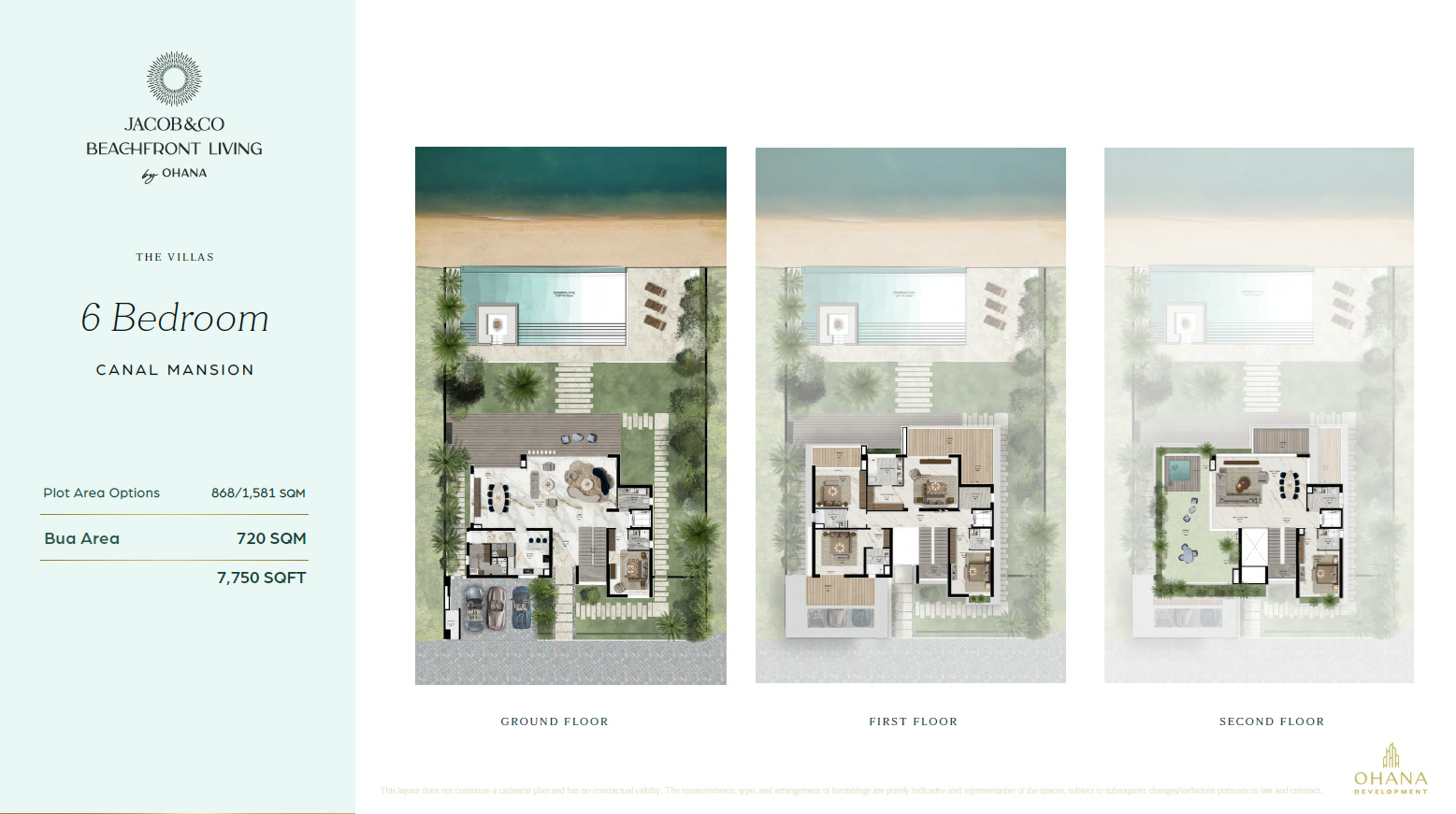 6BR Canal Mansion Floor Plan