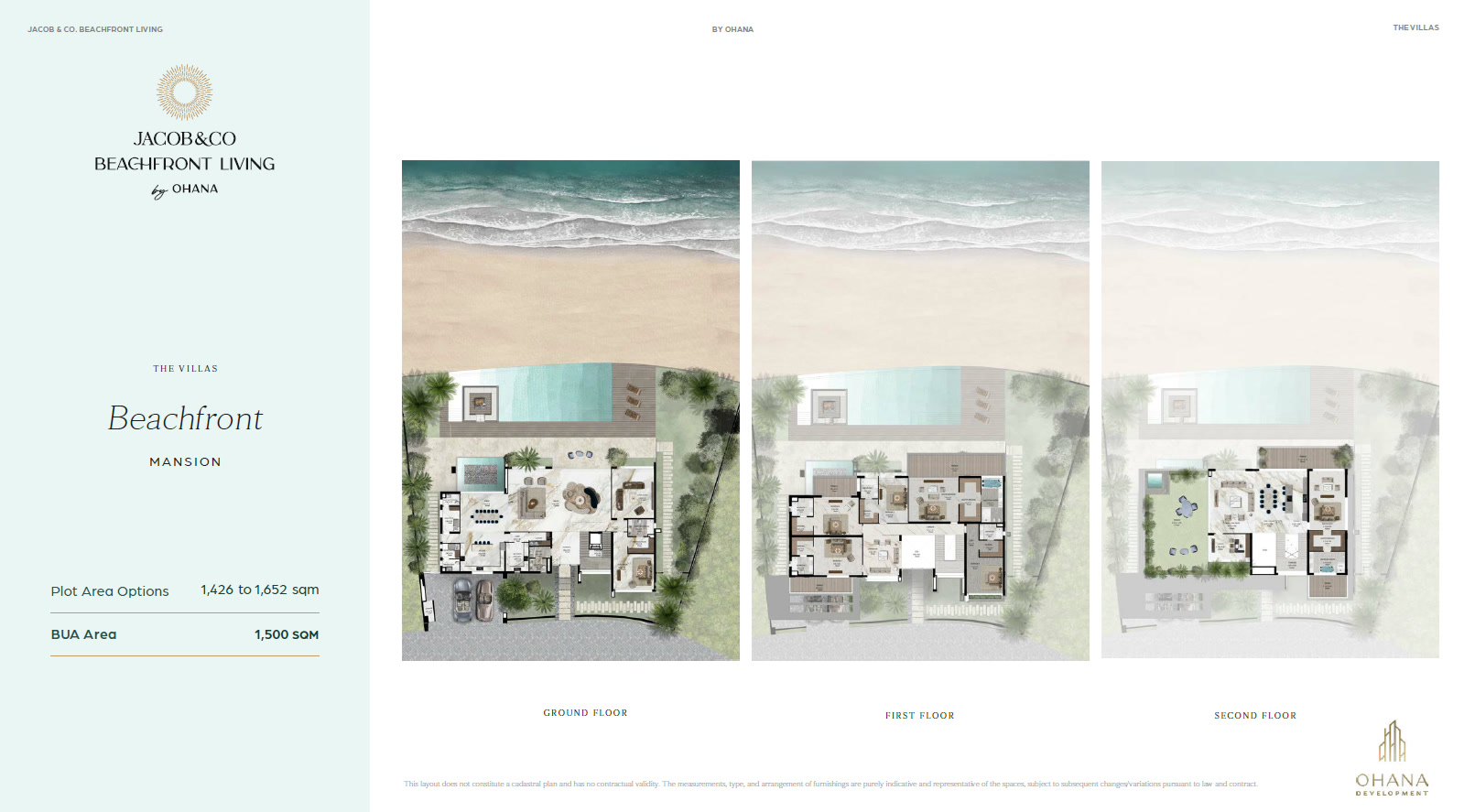 Beachfront Mansion Floor Plan