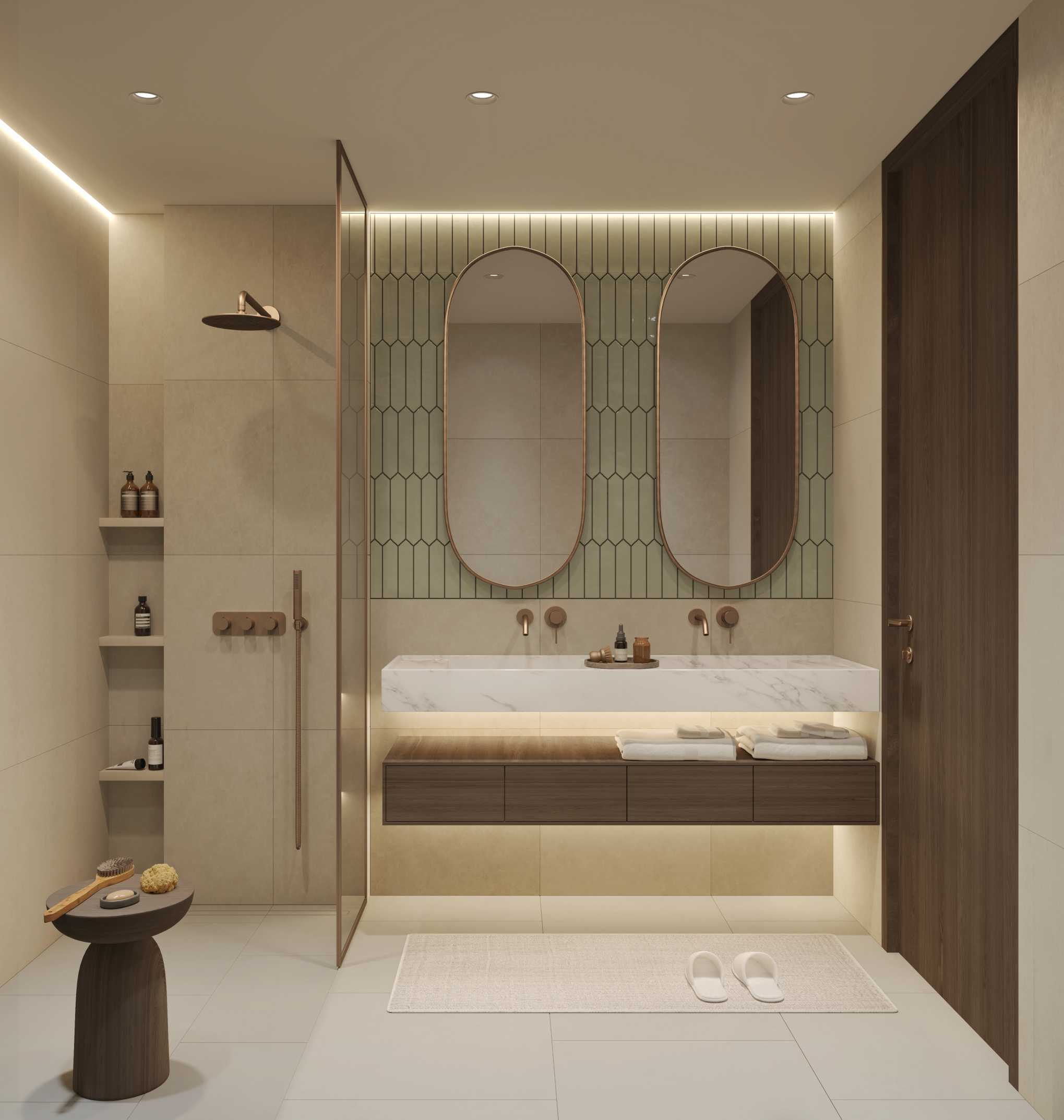 Yas Park Place – Light Theme Bathroom