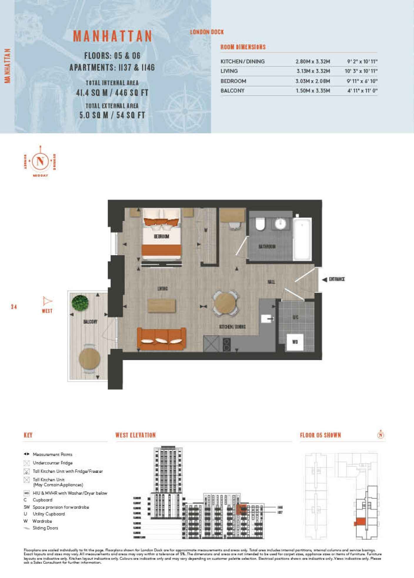 Manhattan Type 1137 Floor Plan