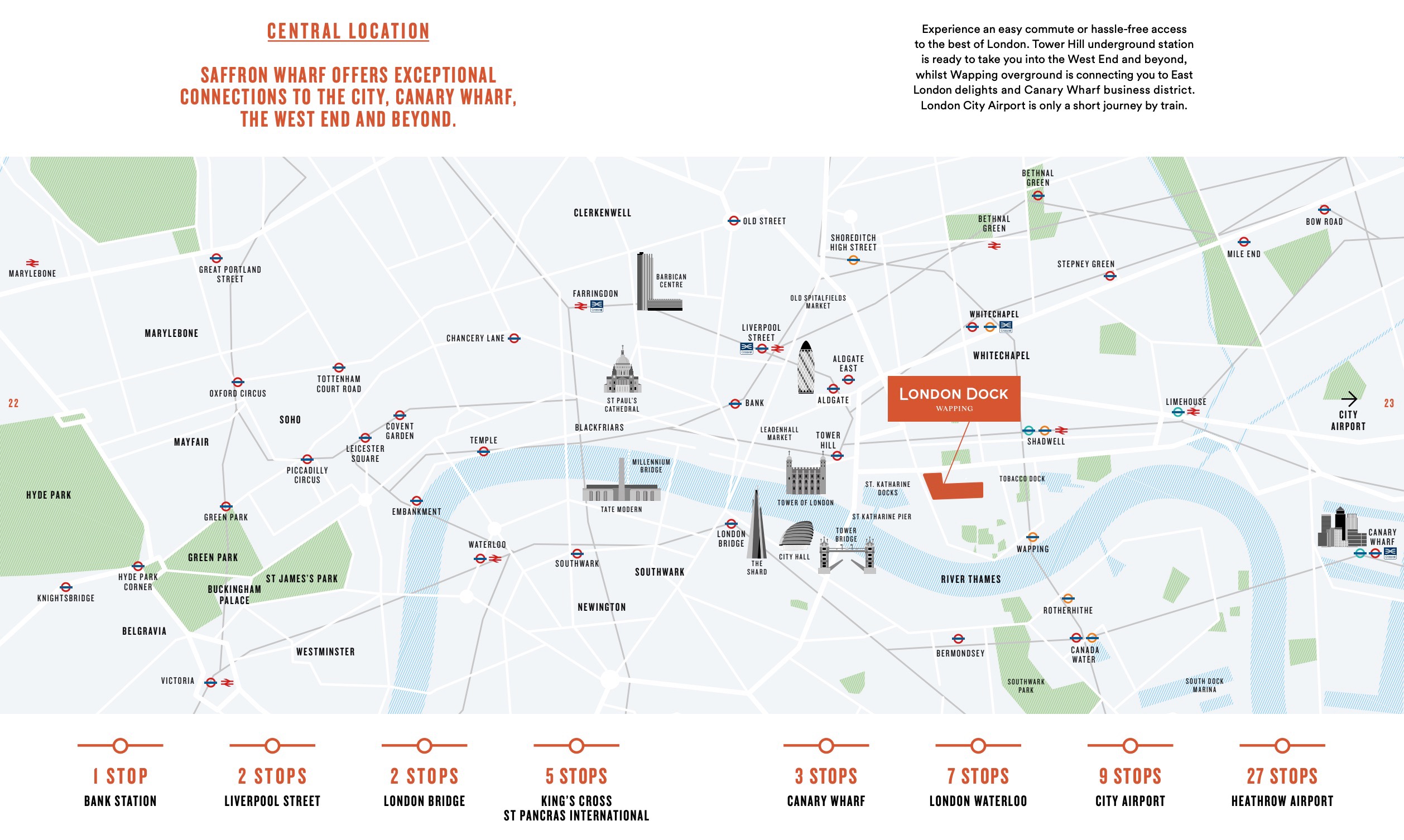 Saffron Wharf Location Map