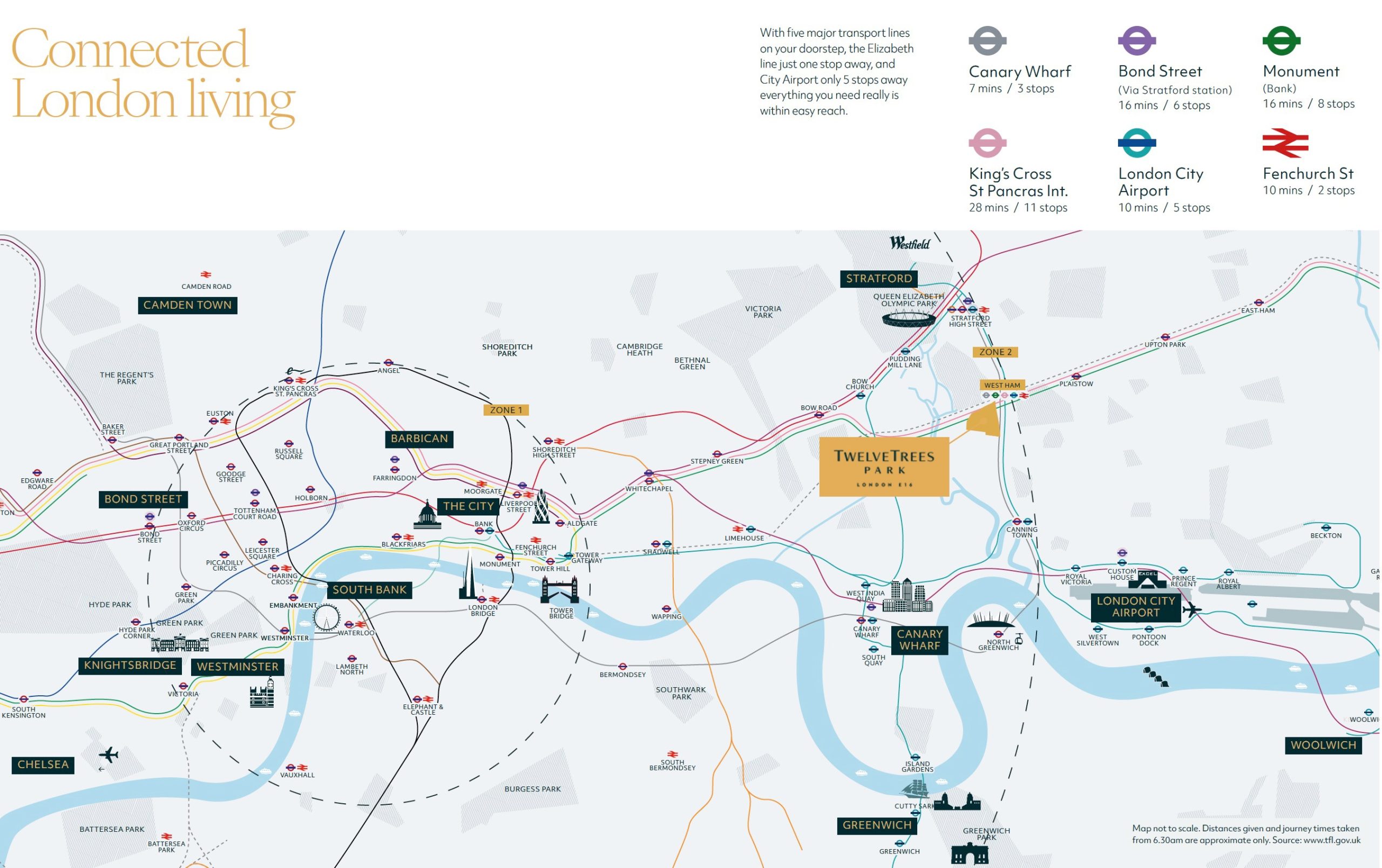 Twelve Trees Park – Location Map