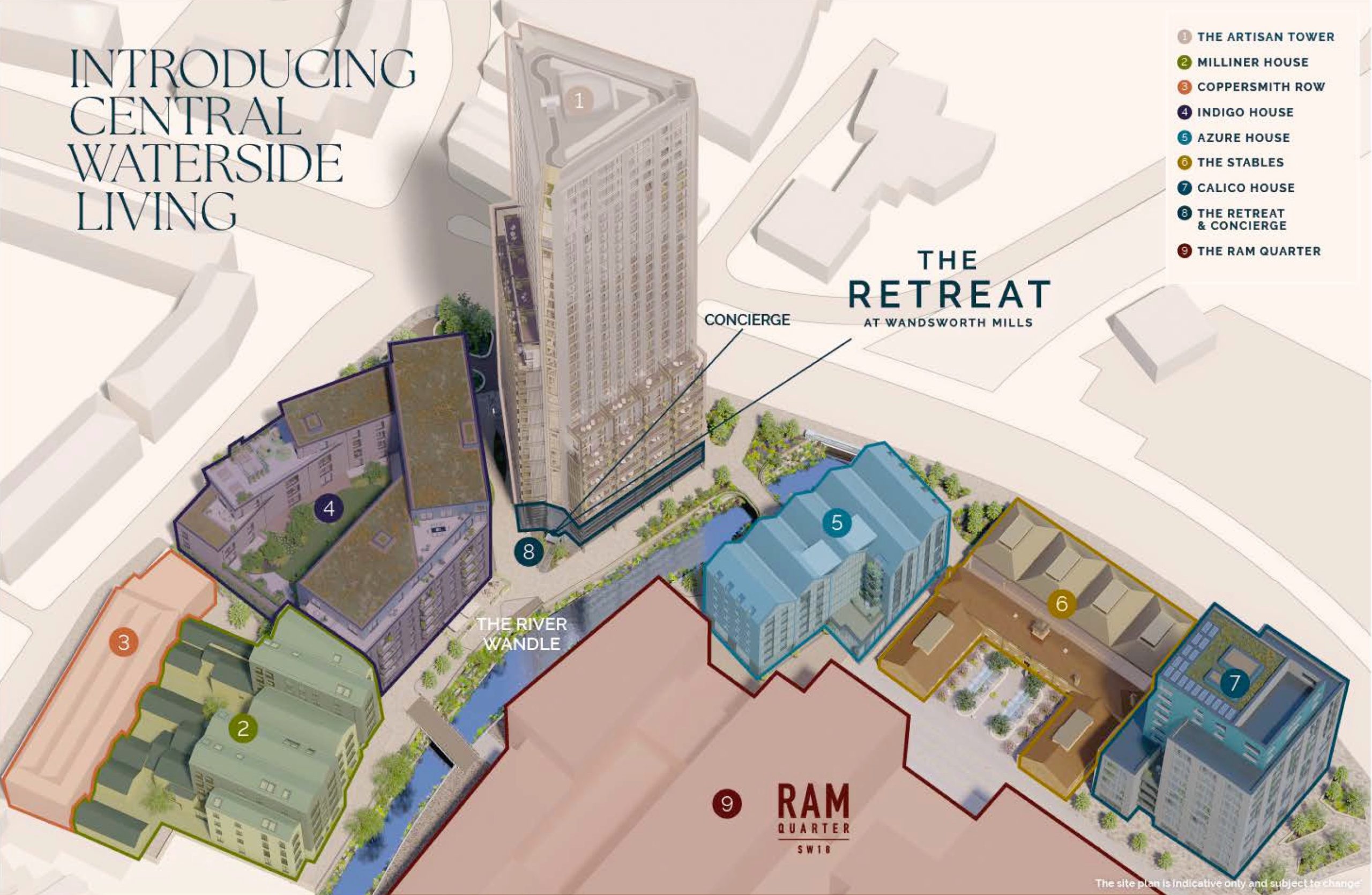 Wandsworth Mills – Site Plan