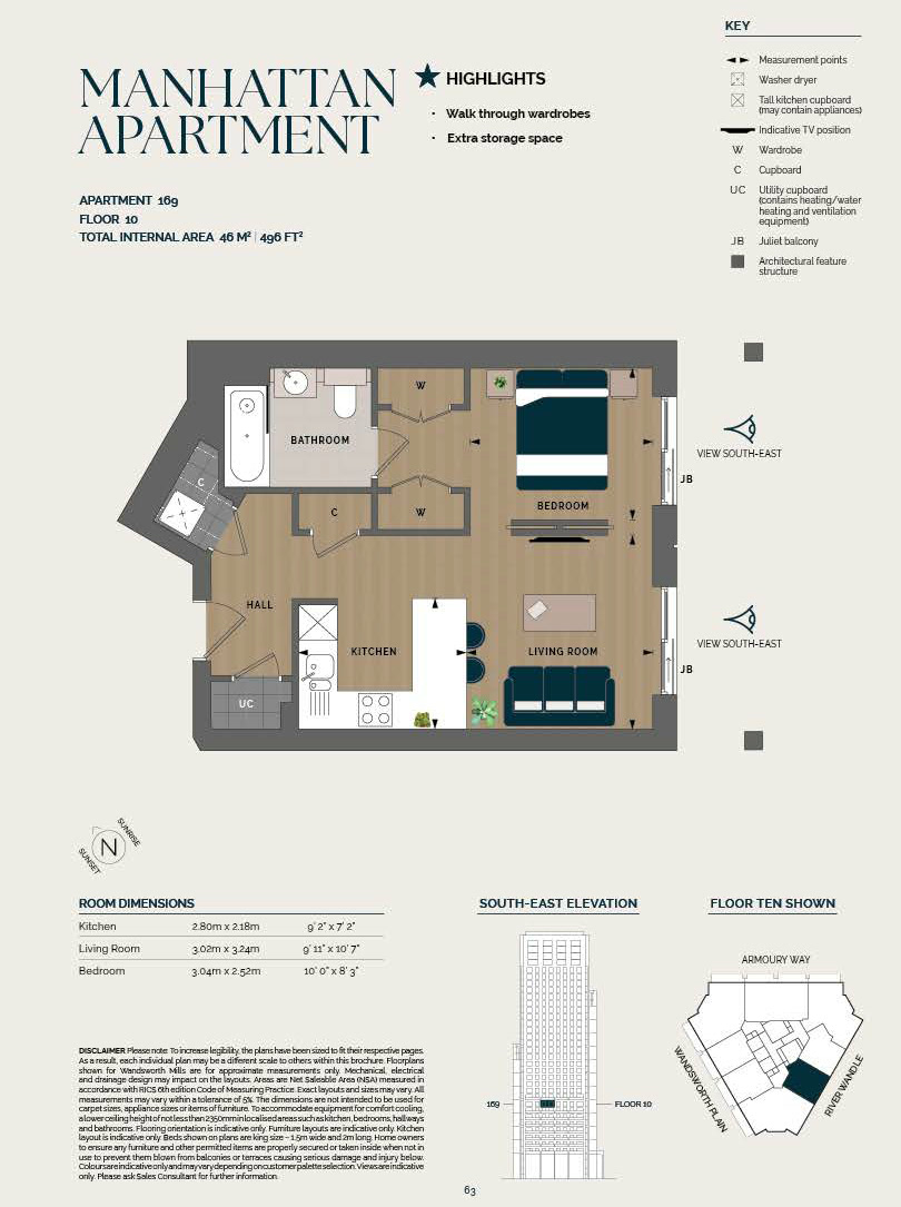 Manhattan Floor Plan MH-169