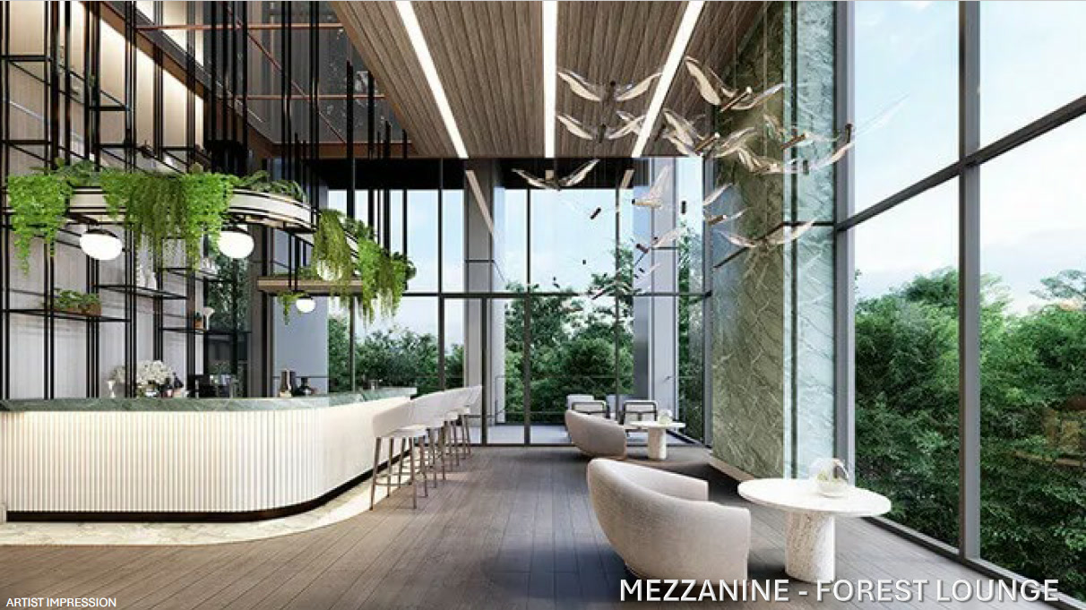 Mezzanine Forest Lounge