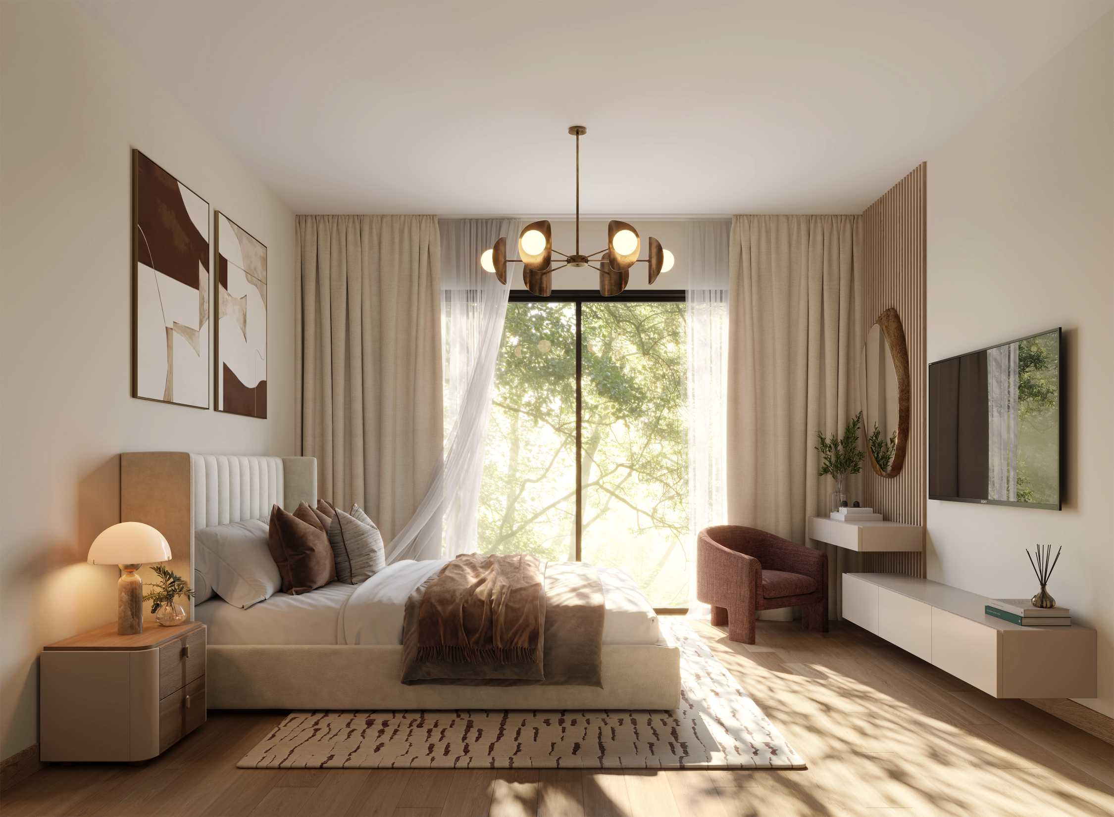 Yas Park Place – Master Bedroom