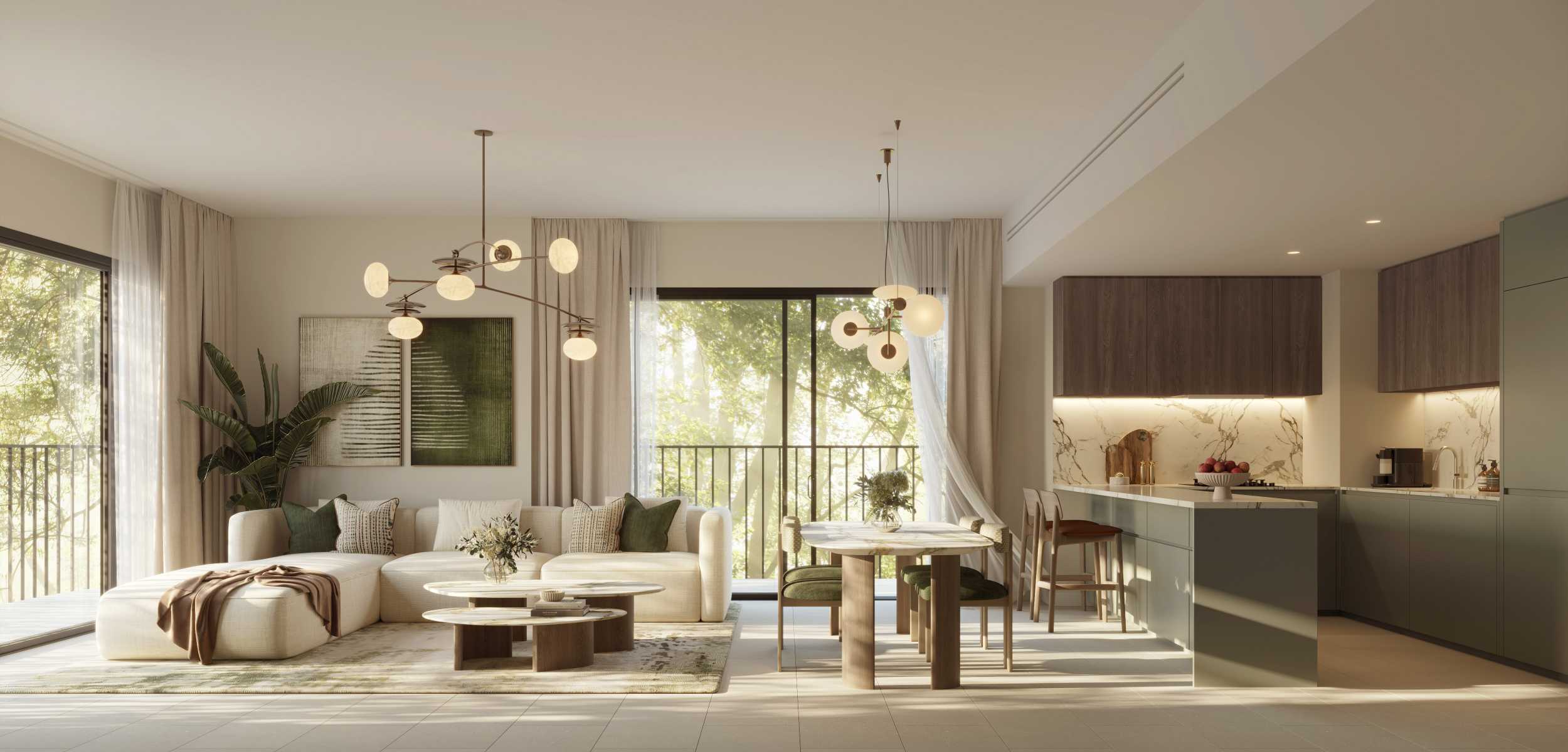 Yas Park Place – Light Theme Living
